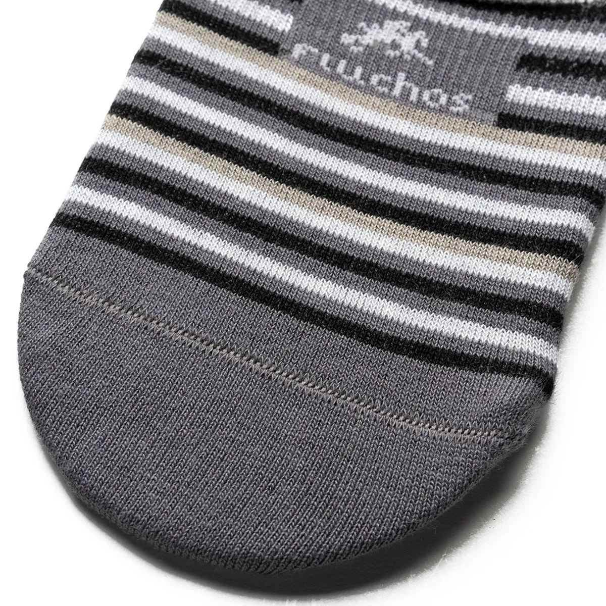 Fluchos CA0002 fantasmini uomo grigi 2 paia cotone