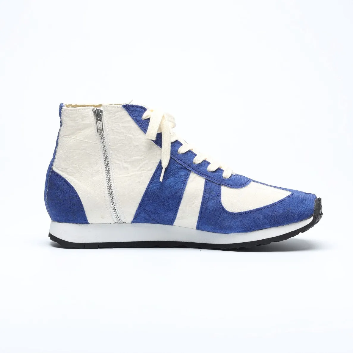 Tabito Brace Trainer tabito22 sneakers bianco-blu zip