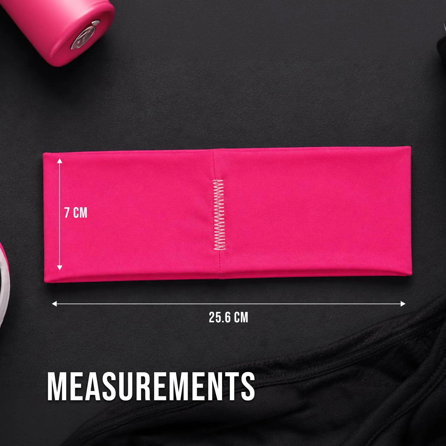 Nike Fury fascia capelli sportiva rosa Dri-Fit