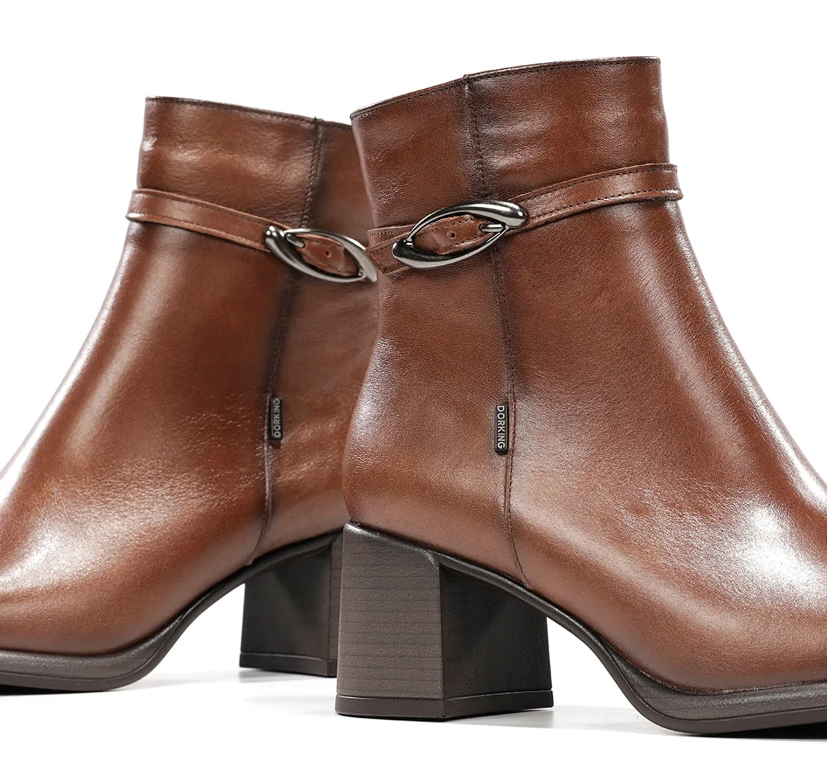 Fluchos Frixe D9816 stivaletti donna marroni tacco