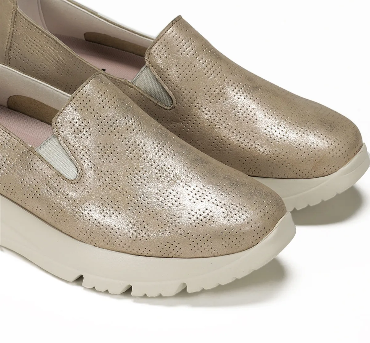 Fluchos Eira F1926 sneakers donna oro casual