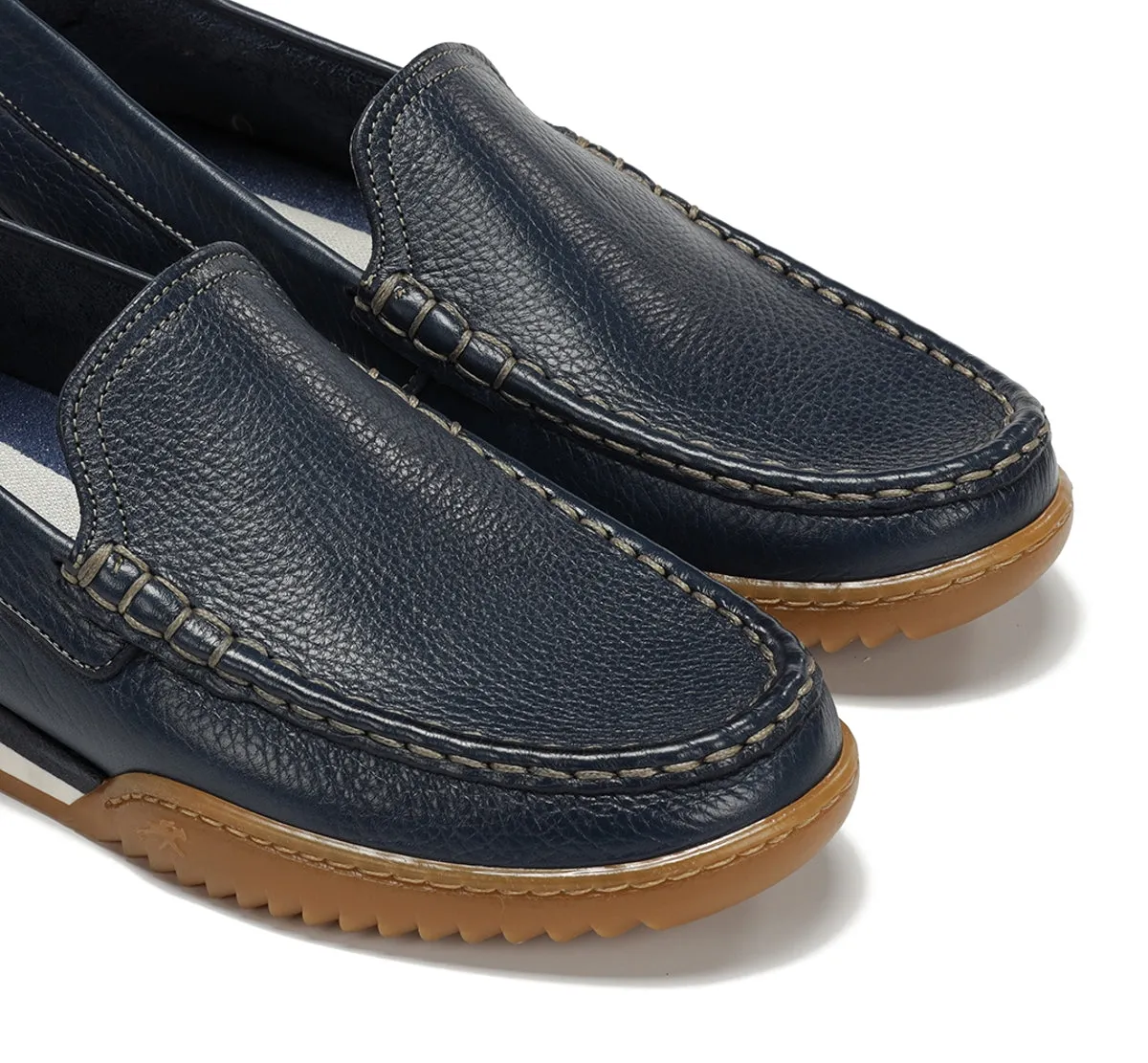 Fluchos Bruno F2432 mocassini blu uomo