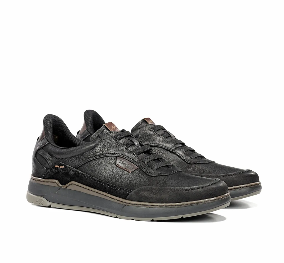 Fluchos Jeff F2511 sneakers uomo nero eleganti
