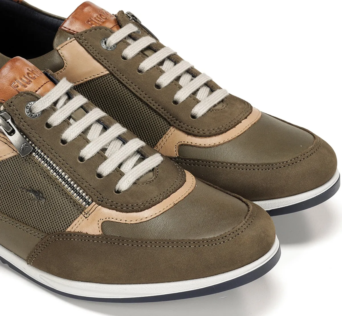 Fluchos Daniel F1288 sneakers marroni casual uomo