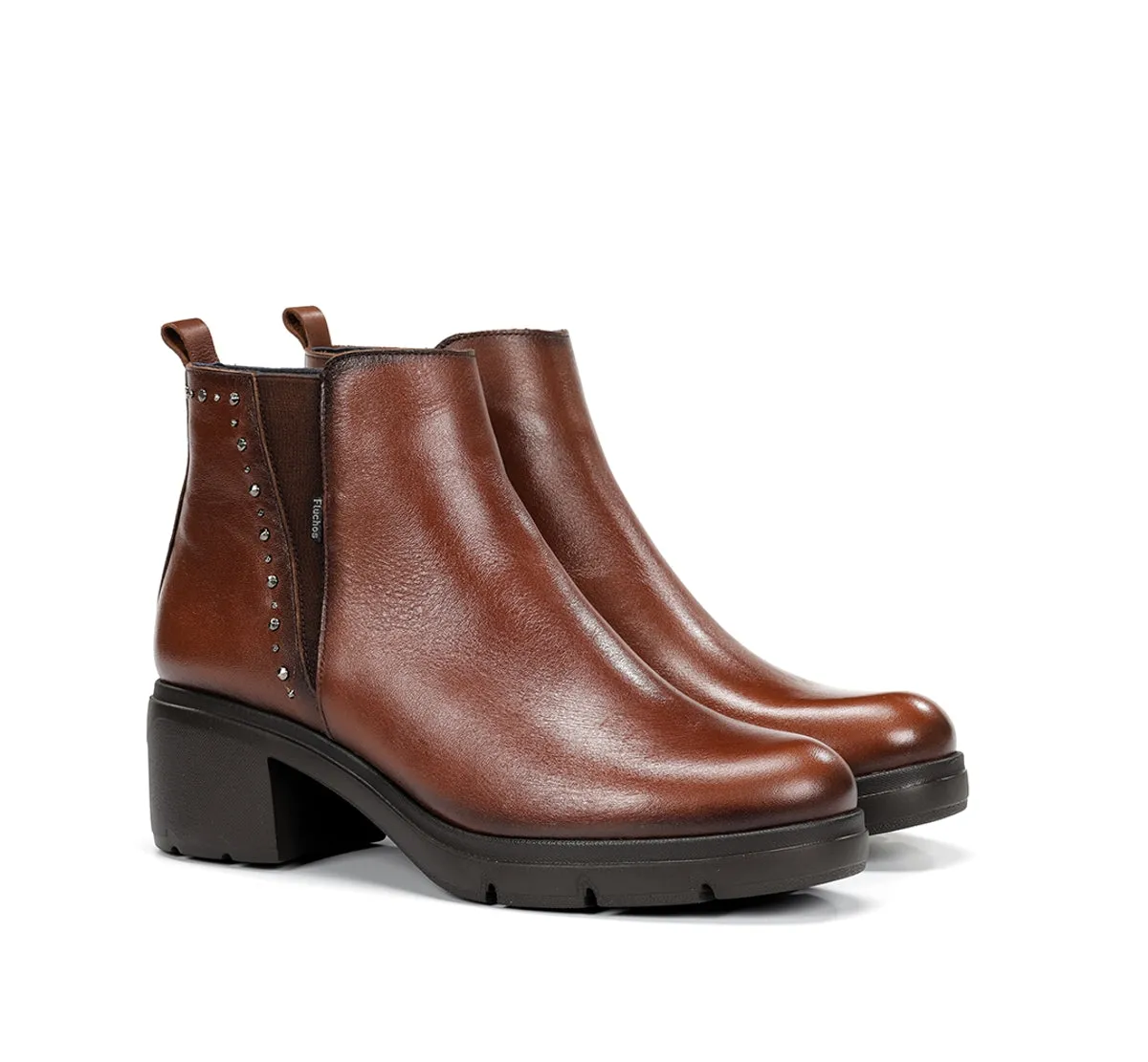 Fluchos Fugaz F2109 stivaletti donna marroni