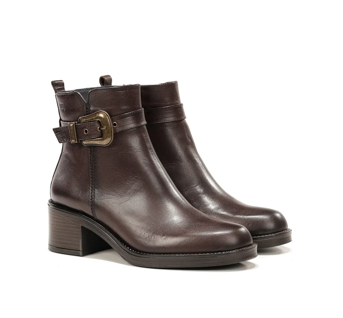 Fluchos Dorking Linet D9801 stivaletti donna pelle marrone