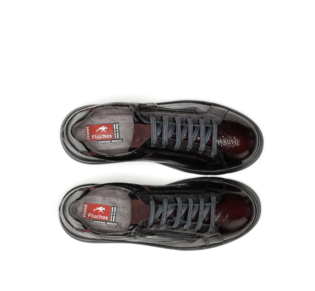 Fluchos Pompas F1666 sneakers donna bordeaux leggere
