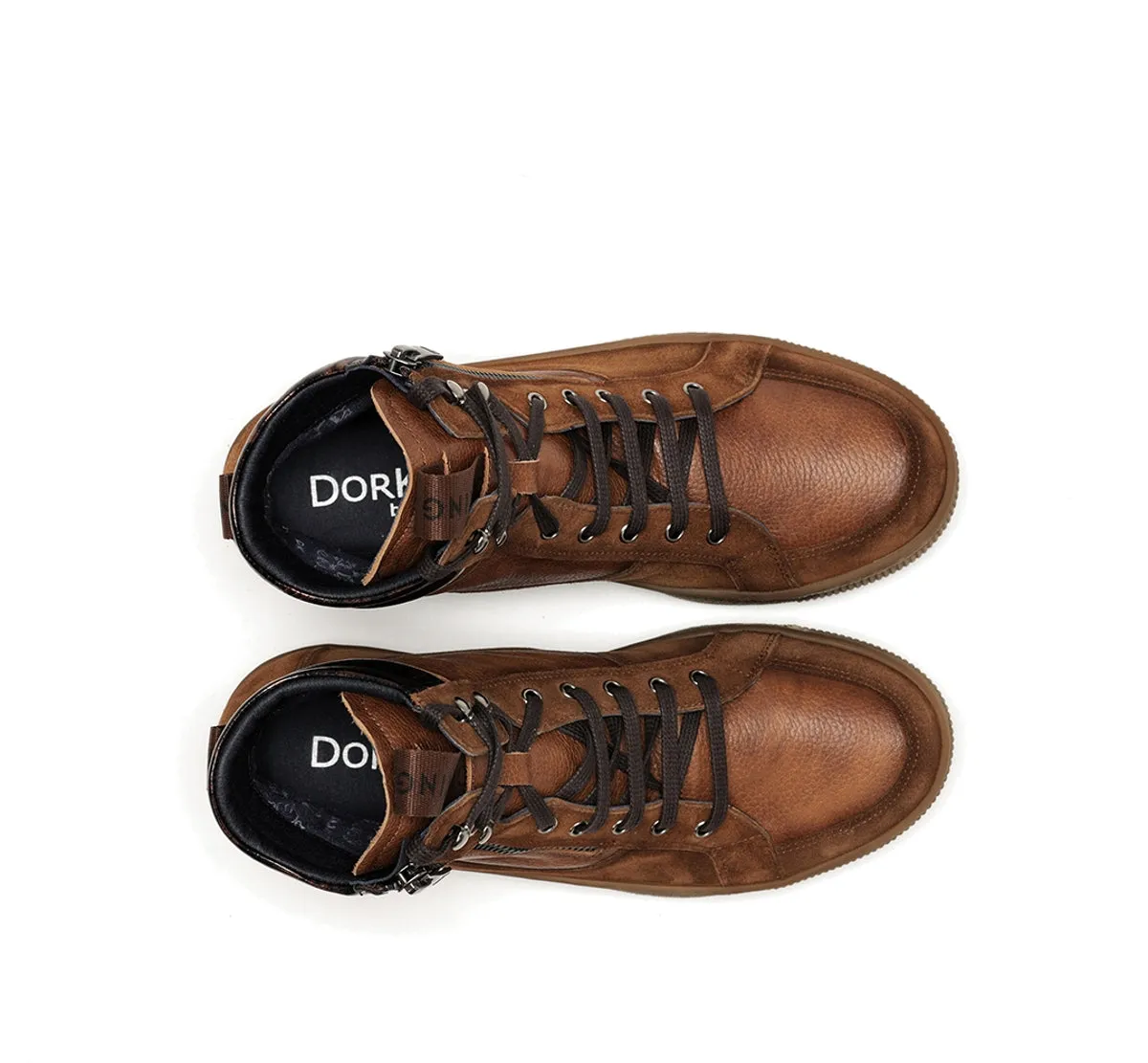 Dorking Deli D8910 sneakers donna marroni retrò