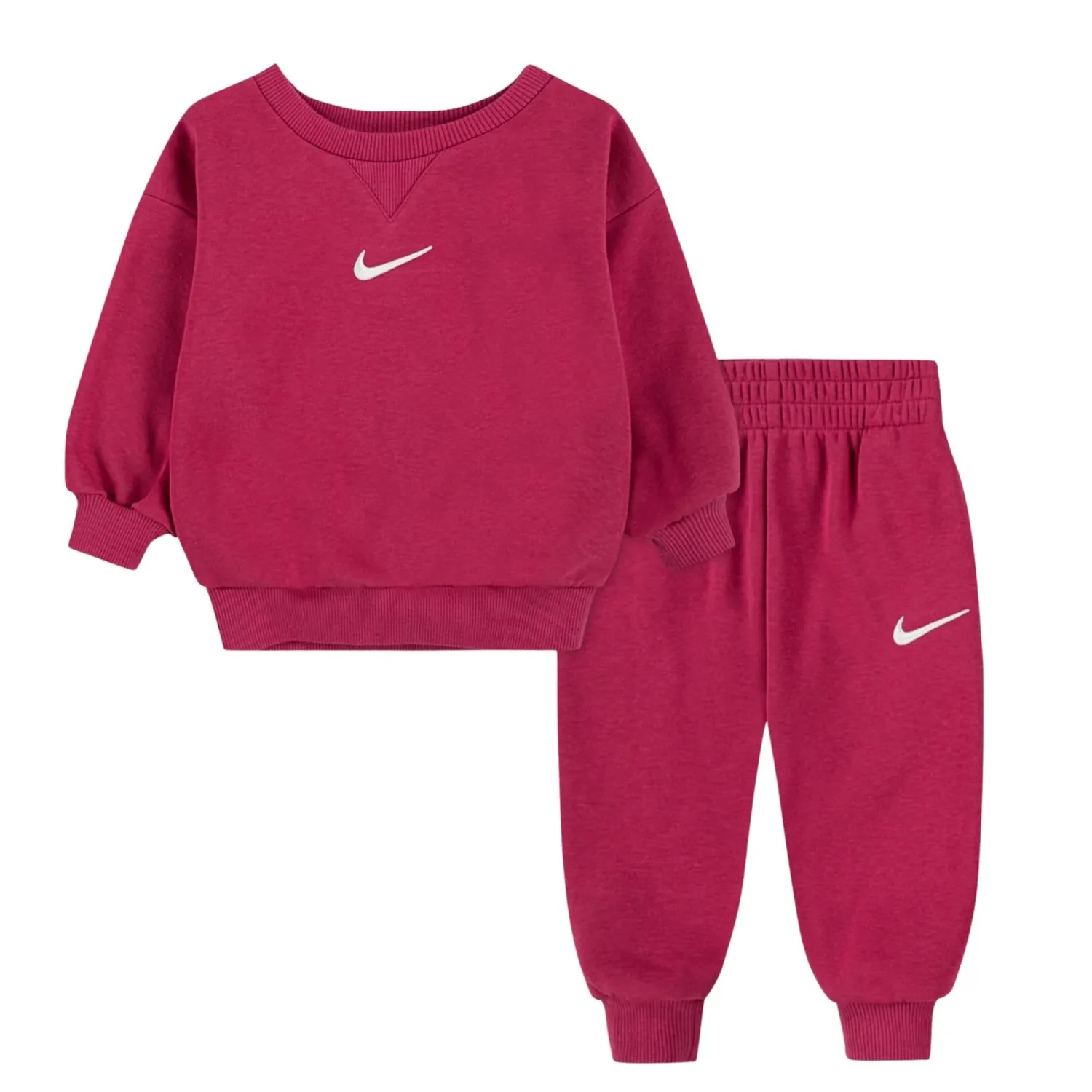 Nike Essential Fleece Crew Set Bimba 18 mesi navy