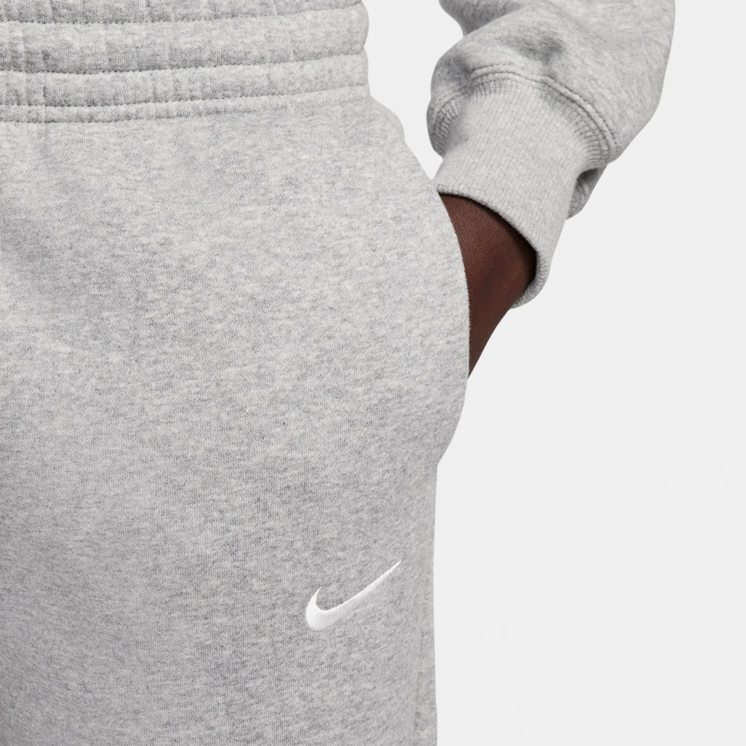 Nike Phoenix Fleece pantaloni tuta donna vita media