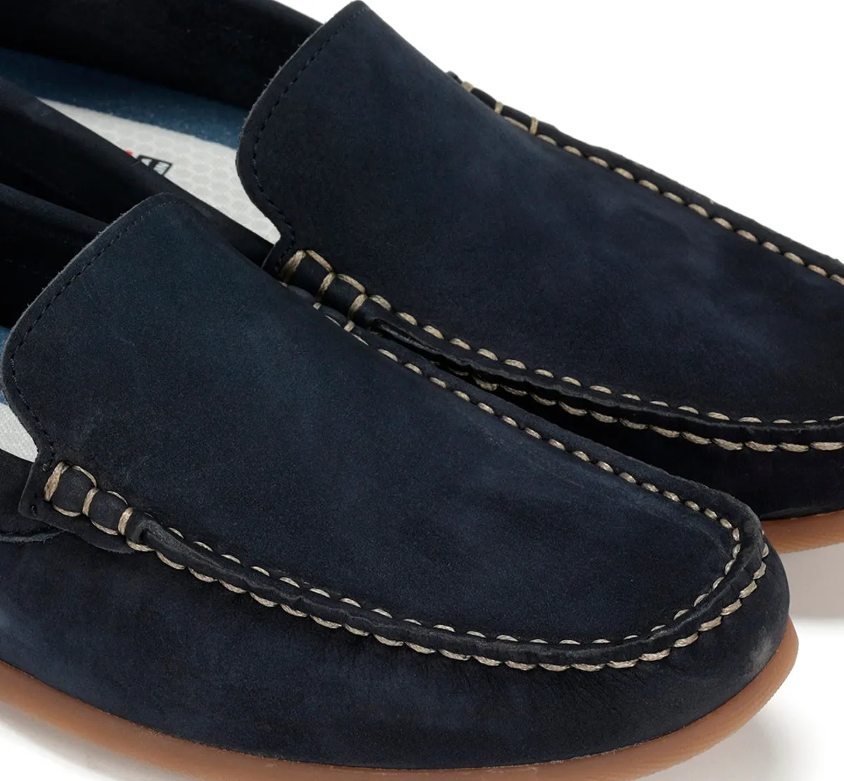 Fluchos Troy F1729 mocassini uomo blu