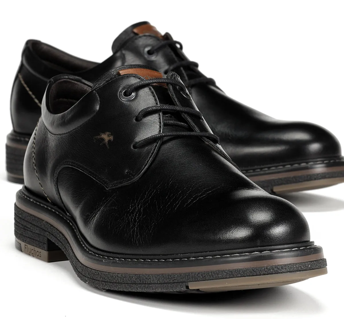 Fluchos Kasper F1815 scarpa uomo nero elegante