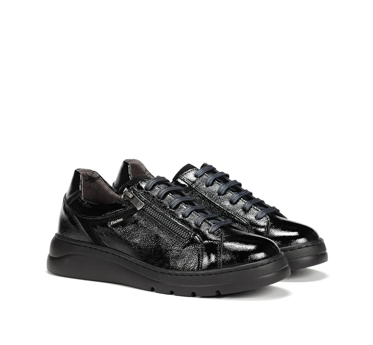 Fluchos Pompas F1666 sneakers nere donna leggere