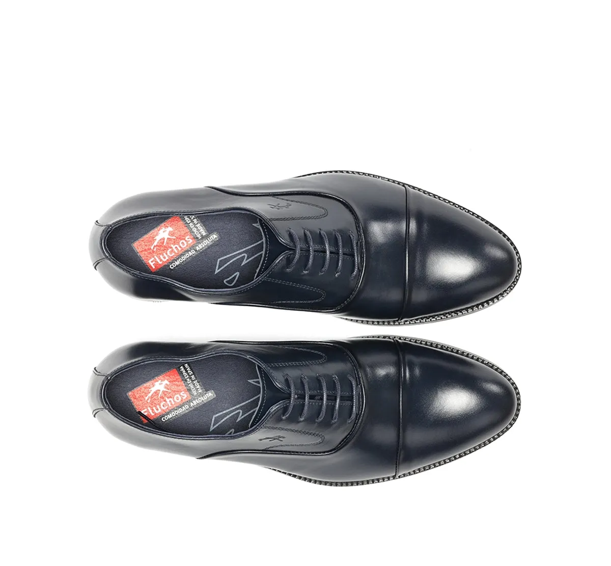 Fluchos Robert F2162 scarpe uomo blu eleganti