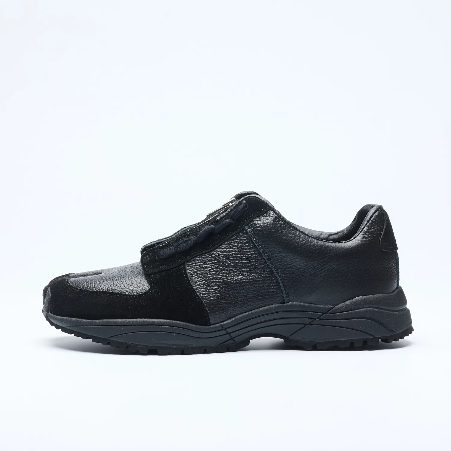 Tabito Zip Tactical Trainer tabito51 sneakers nere pelle