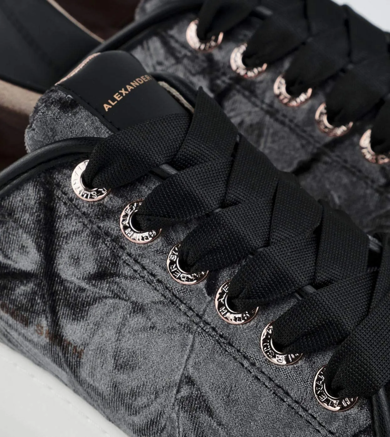 Alexander Smith Wembley Black sneakers donna nero pitone iridescente