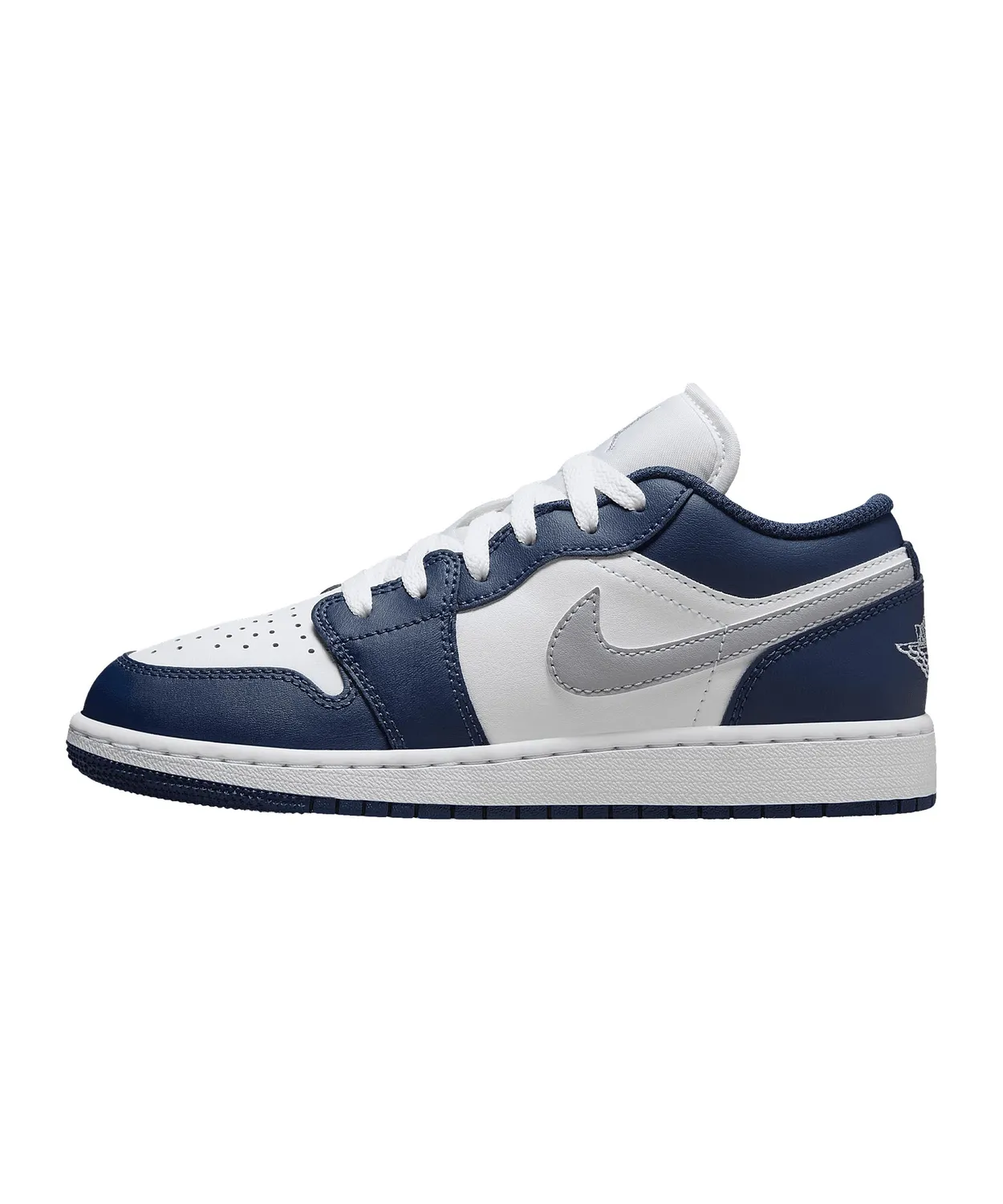 Nike Air Jordan 1 Low GS scarpe ragazzo bianca 37.5 EU