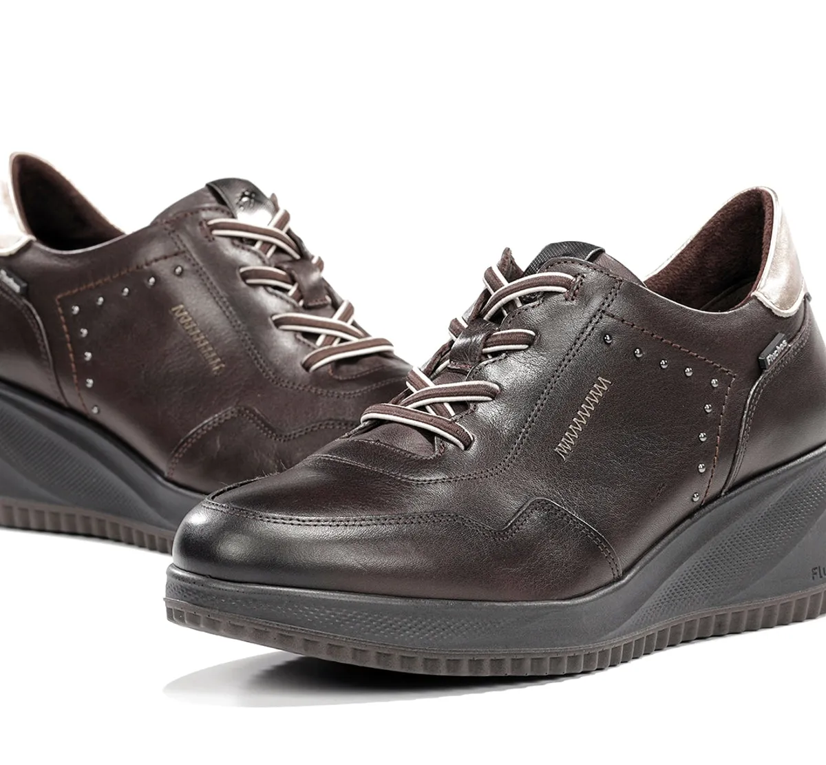 Fluchos Novax F2545 sneakers marrone donna zeppa