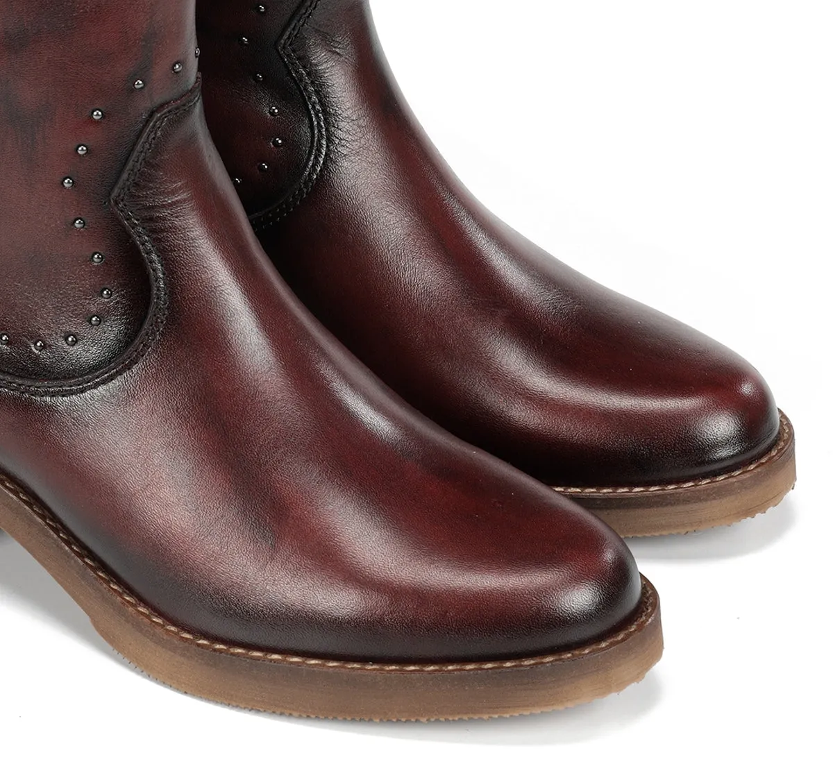 Dorking Layla D9549 stivaletti donna bordeaux zip