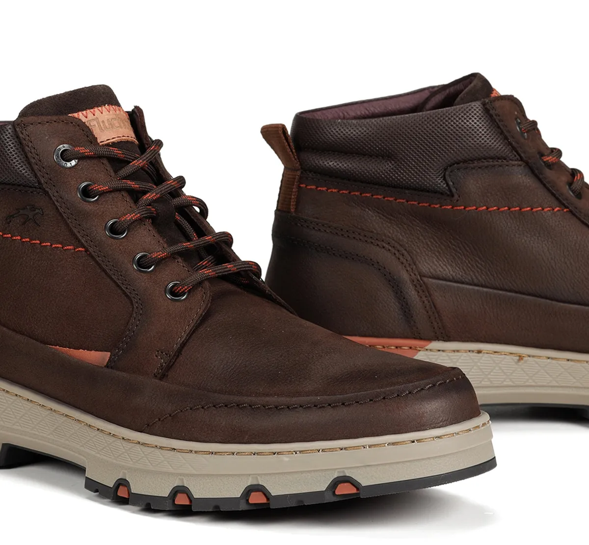 Fluchos Sigurd F1844 stivaletti uomo marroni sportivi