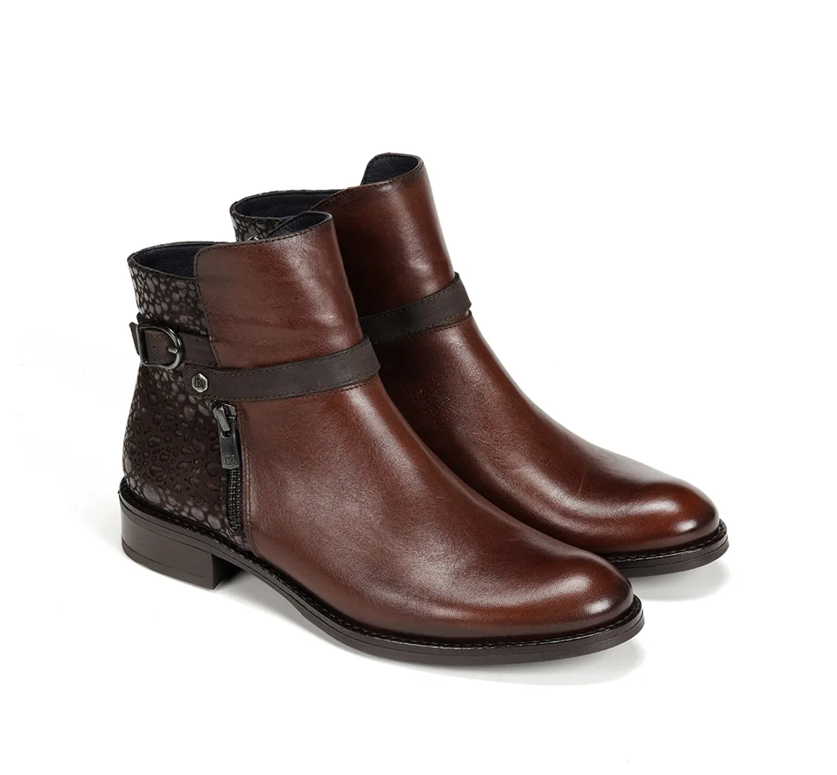 Fluchos Tierra D8906 stivaletto donna marrone versatile