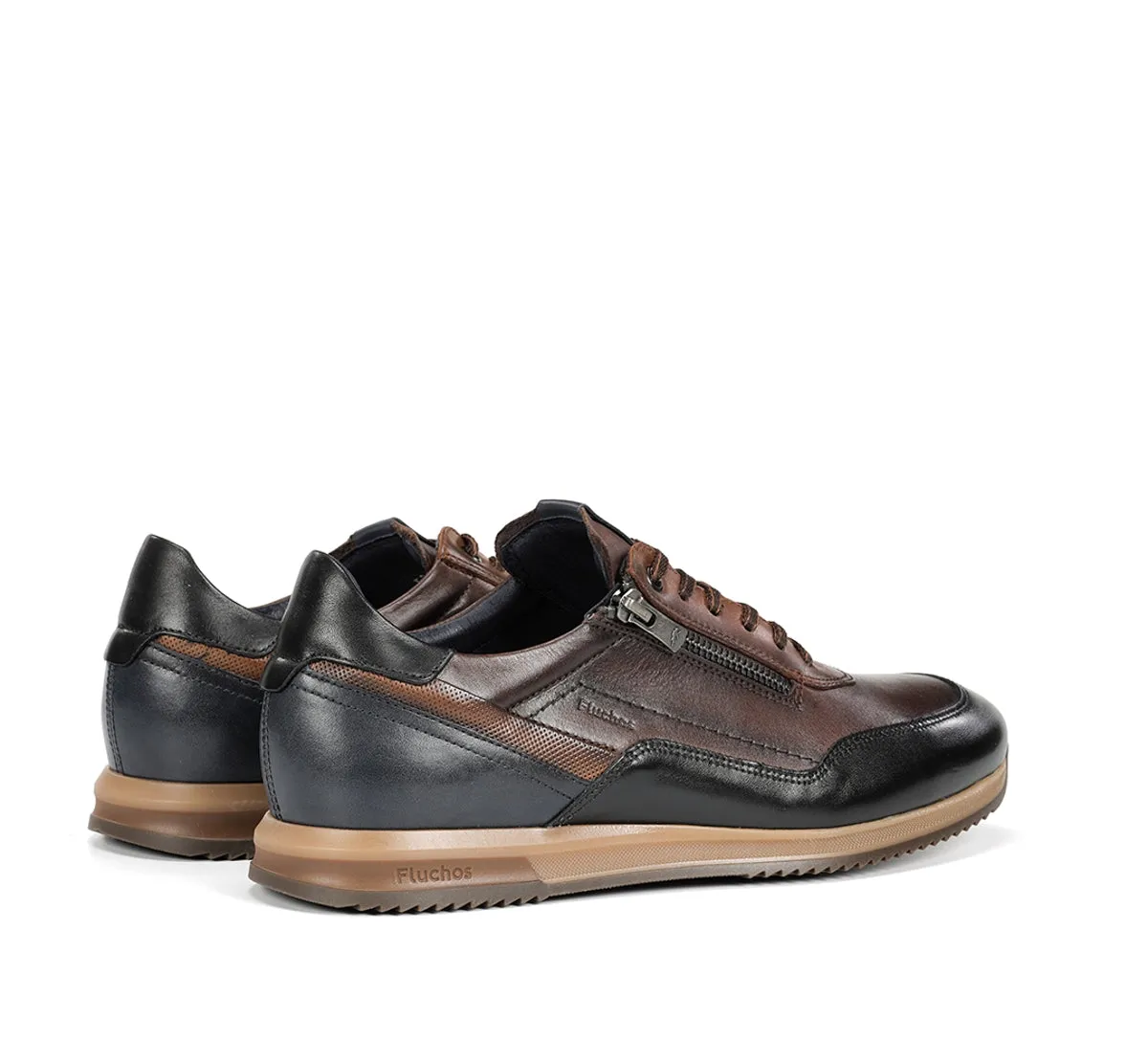 Fluchos Samir F2263 sneakers uomo marroni versatili