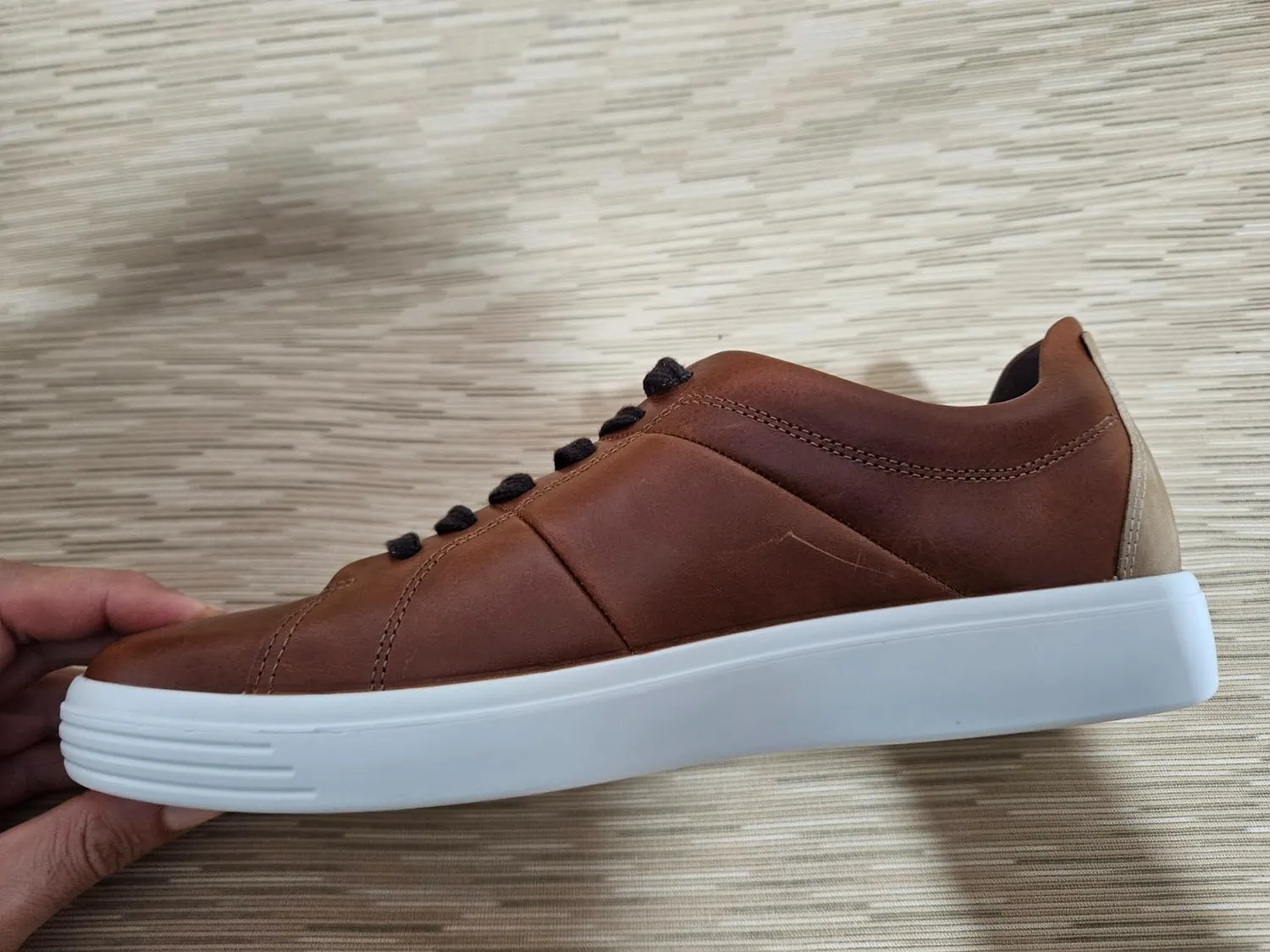 Ecco Soft Classic sneakers uomo pelle morbida