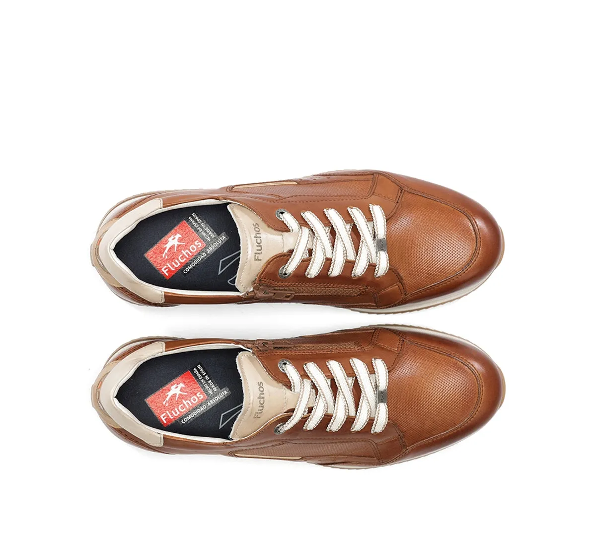 Fluchos Samir F2187 Sneakers Marroni Uomo