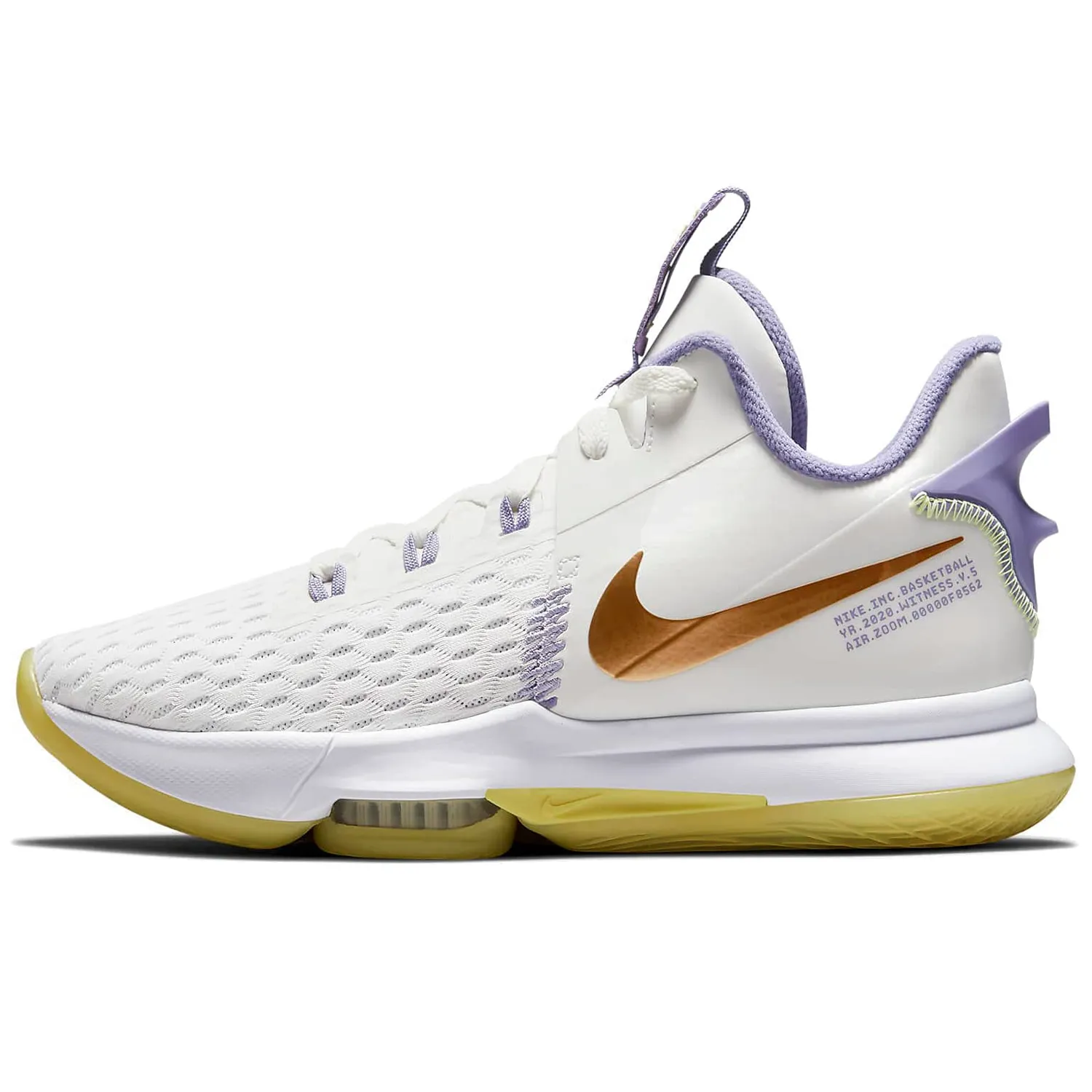 Nike LeBron Witness scarpe basket 42 EU bianco