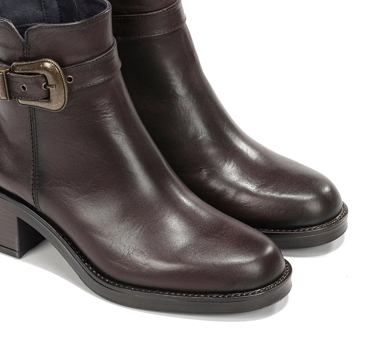 Fluchos Dorking Linet D9801 stivaletti donna pelle marrone