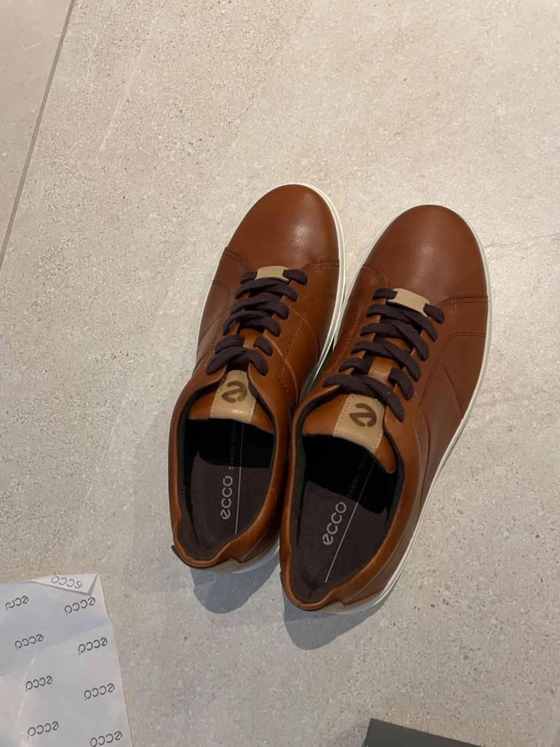 Ecco Soft Classic sneakers uomo pelle morbida