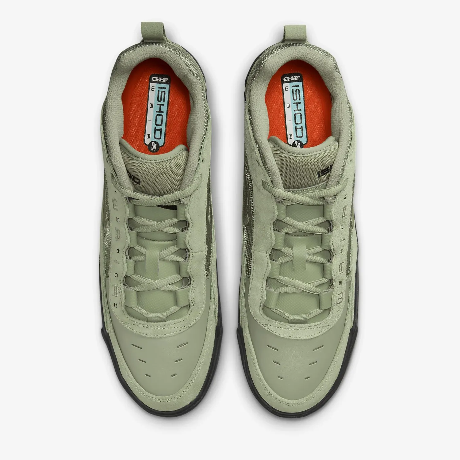 Nike Air Max Ishod FB2393-300 scarpe skate verde olio