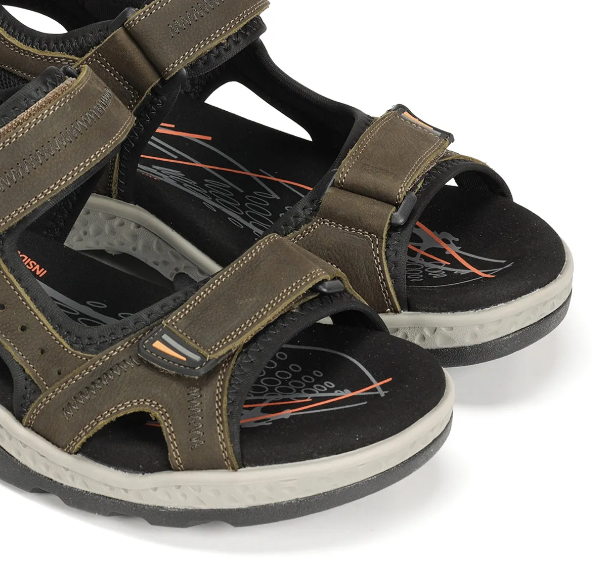 Fluchos Missouri F2411 sandali uomo verdi