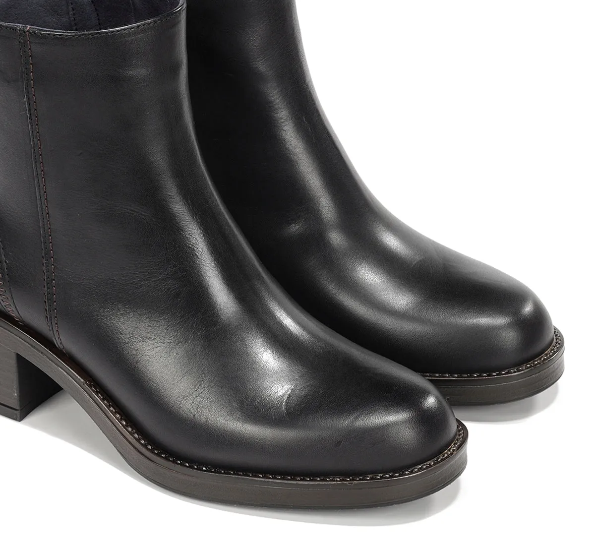 Dorking Linet D9802 stivaletti donna neri tacco