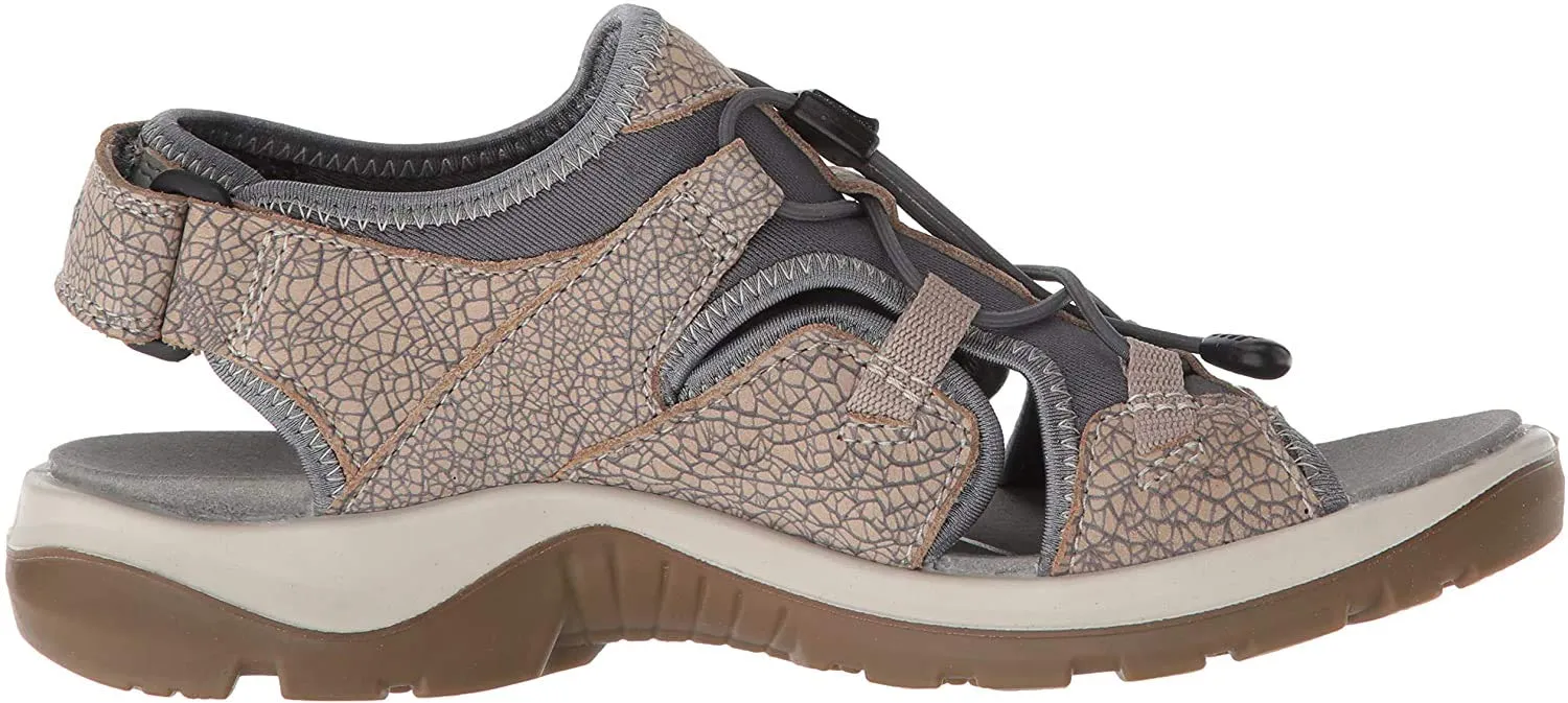 Ecco Yucatan sandalo uomo 42/43.5 EU nubuck regolabile