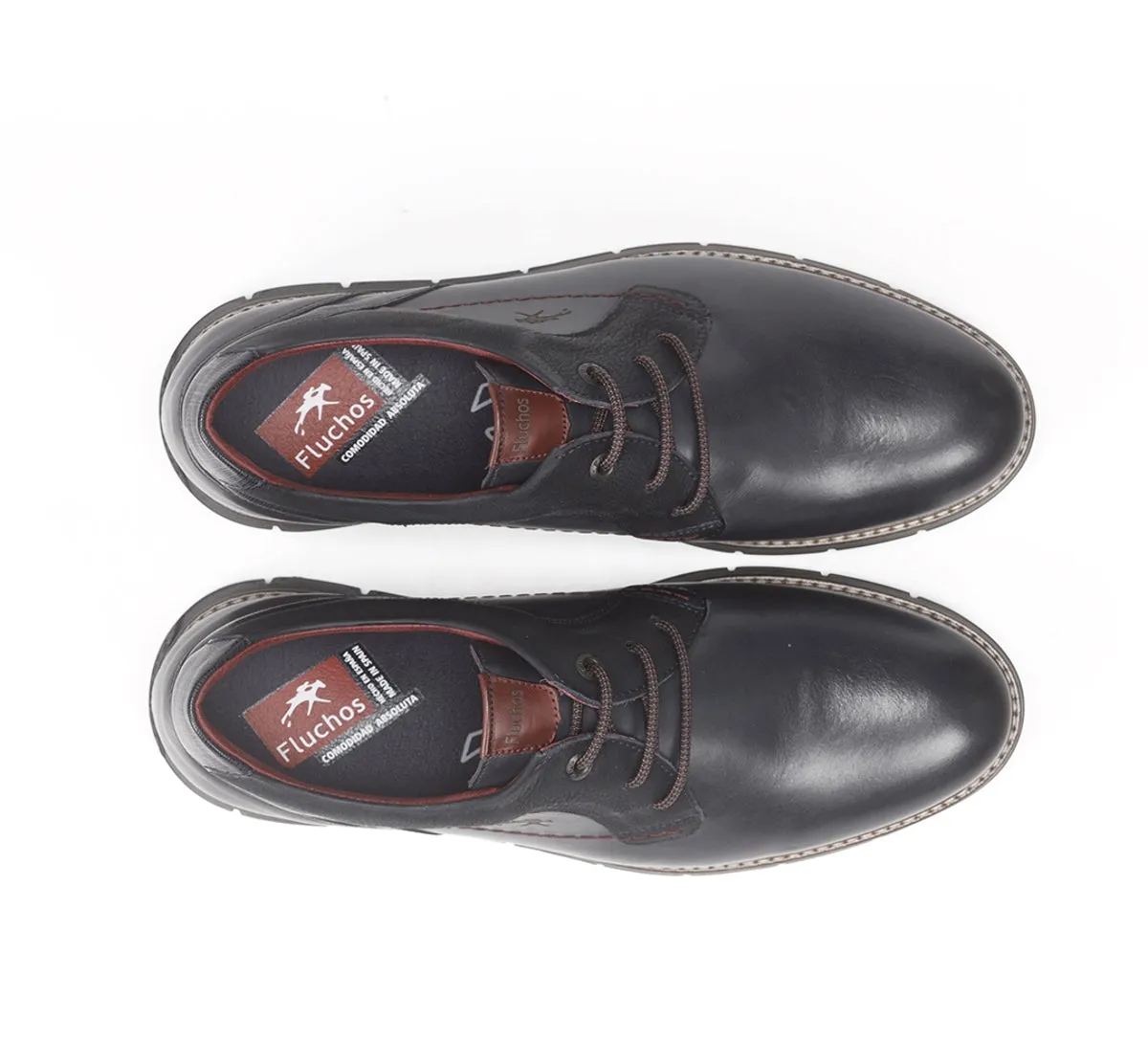 Fluchos Kiro F0979 scarpe uomo blu casual