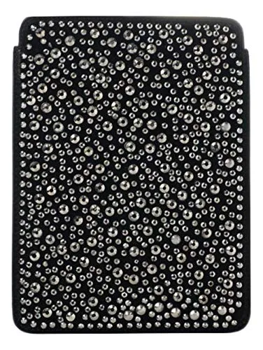 Alexander Smith Strass custodia tablet iPad nera 14x20 pelle