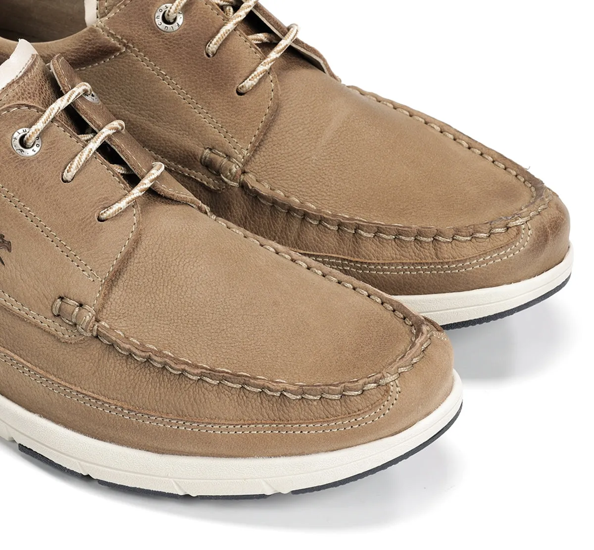 Fluchos Kai F2149 scarpe uomo marroni pianta larga