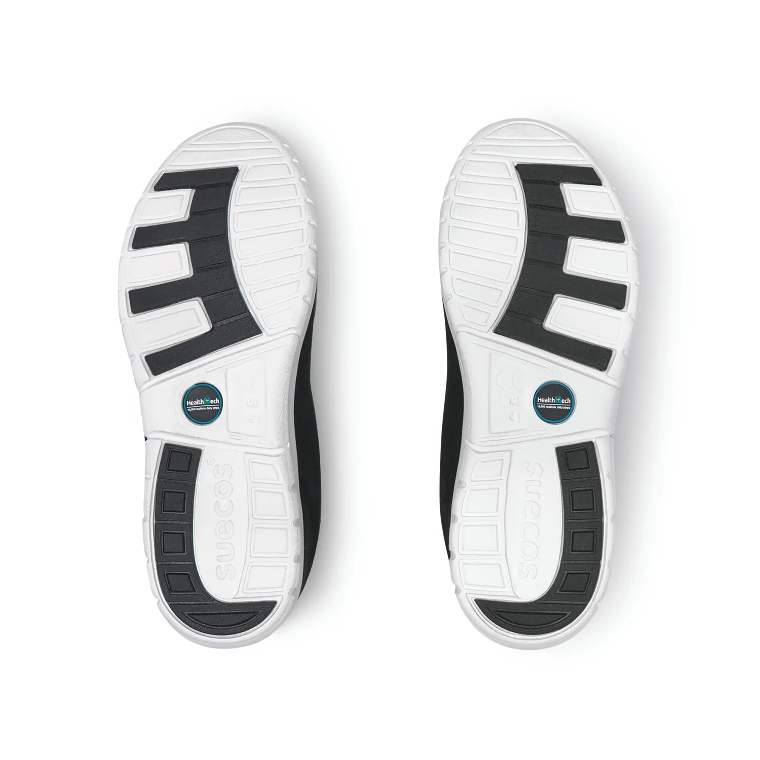 Suecos Alma Velvety scarpe bianco nero eleganti