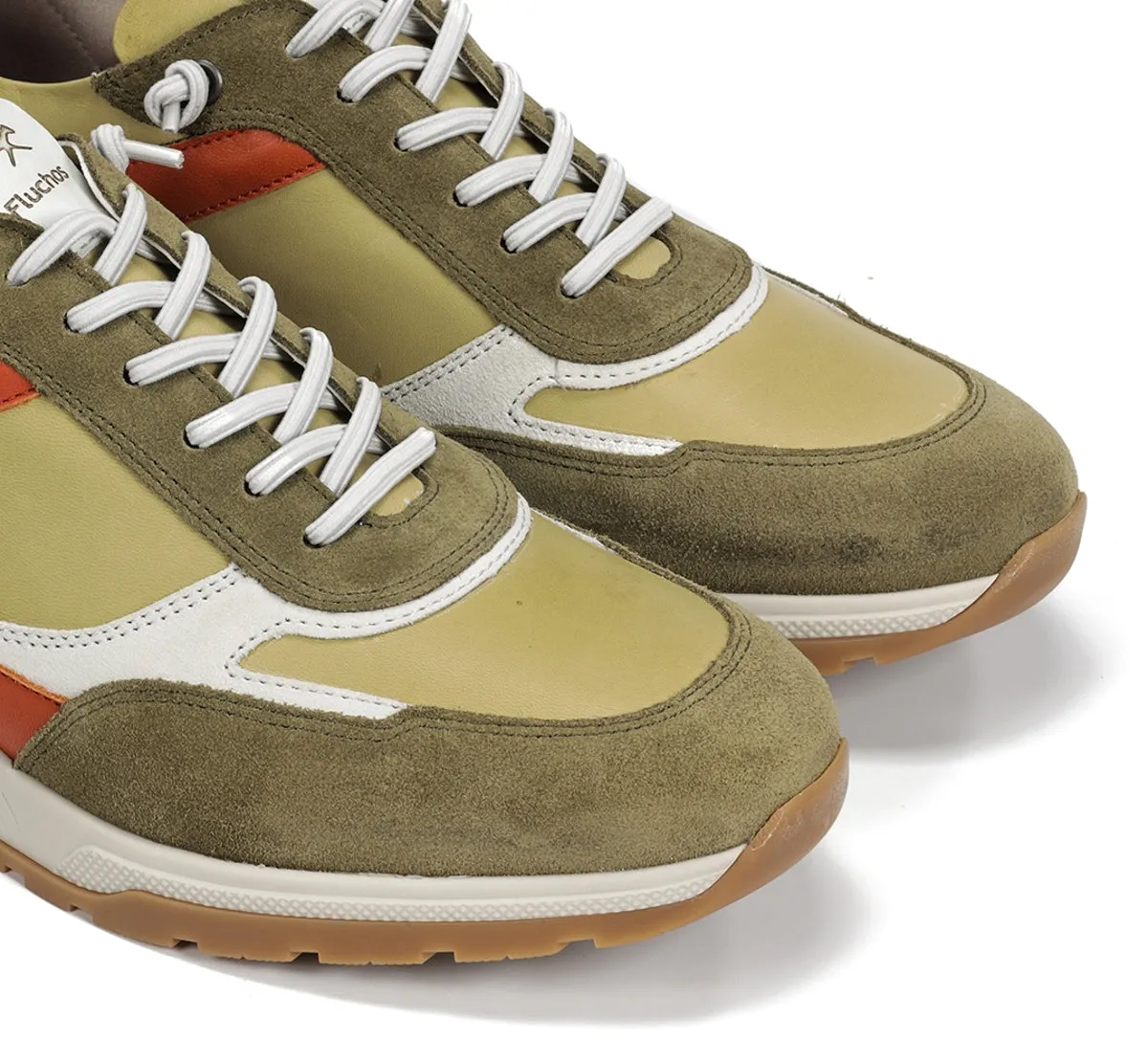 Fluchos Louis F2192 sneakers uomo verdi pelle