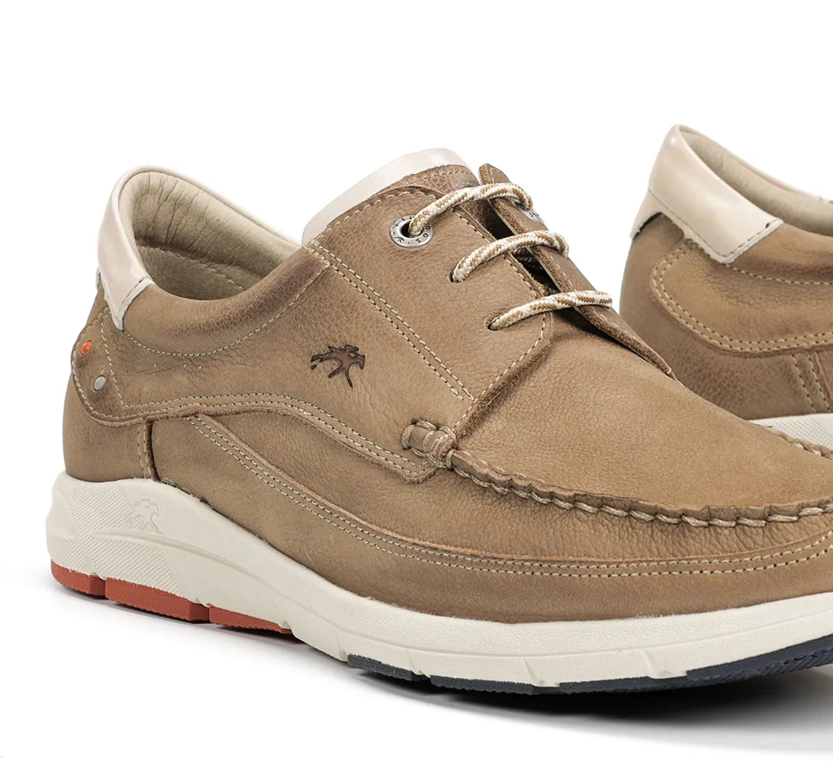 Fluchos Kai F2149 scarpe uomo marroni pianta larga