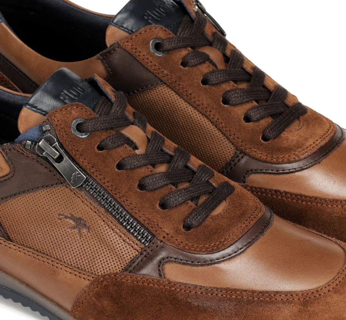 Fluchos Daniel F1288 sneakers marroni uomo casual
