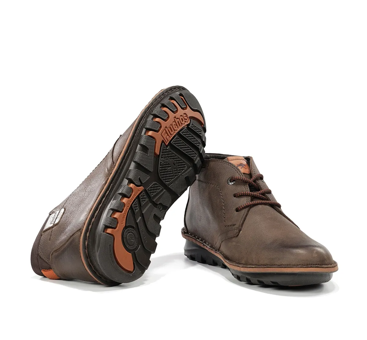 Fluchos Alvin F2527 Polacchina Marrone Nitrogen Uomo