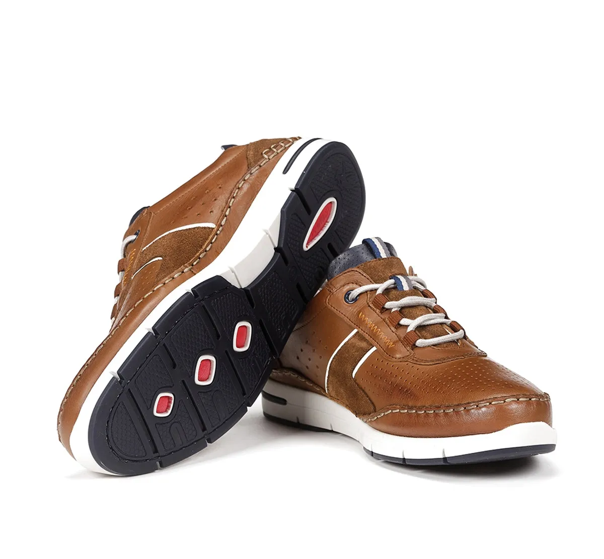 Fluchos Yannic F1442 sneakers uomo marroni stringate