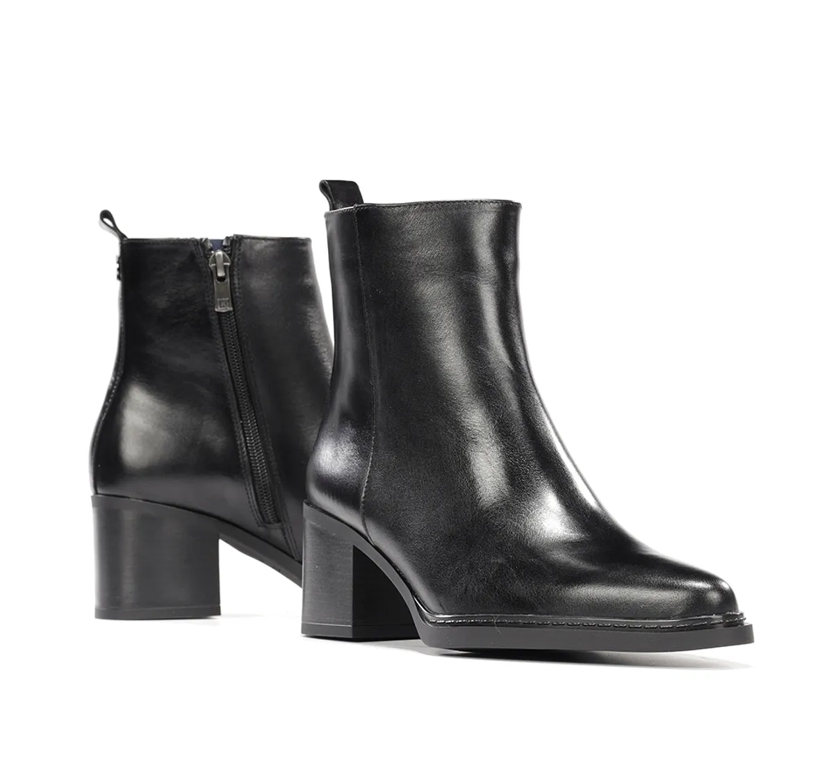 Dorking Tess D9822 stivaletti donna neri tacco