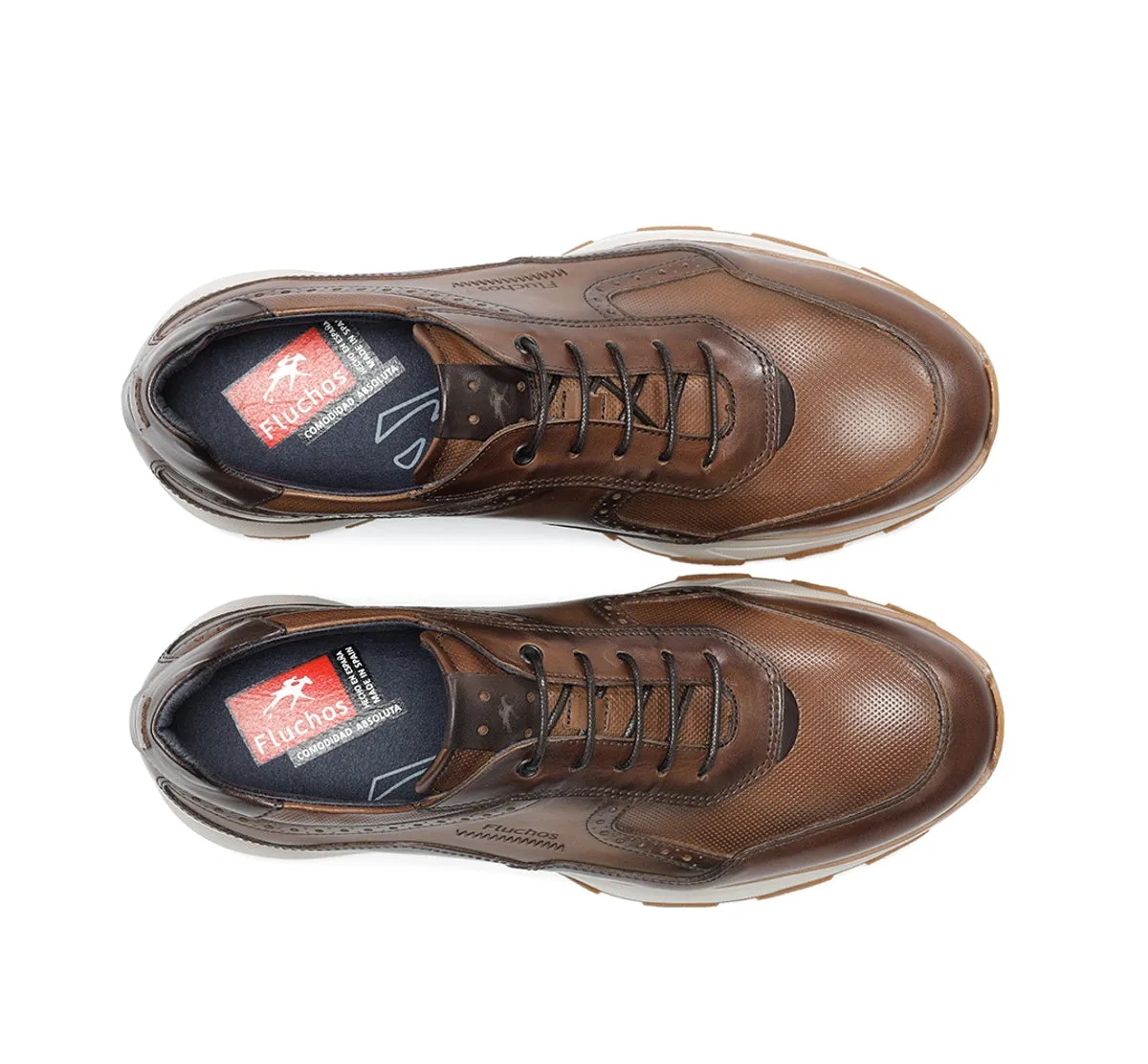 Fluchos Walter F2082 sneakers uomo marroni EVA