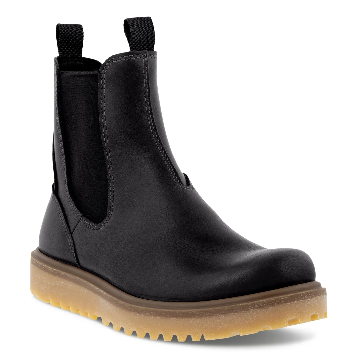 Ecco Staker stivali Chelsea donna neri pelle