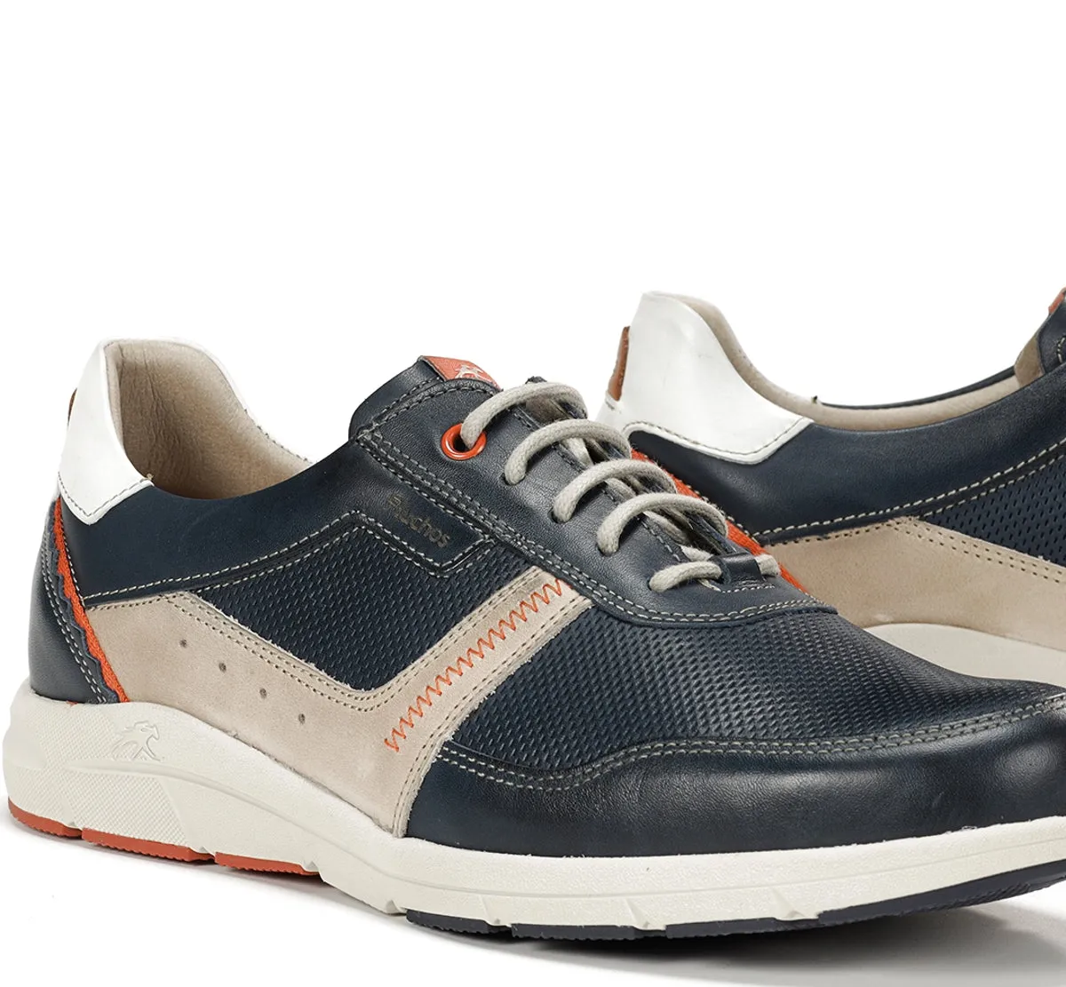 Fluchos Kai F1991 sneakers blu uomo pianta larga