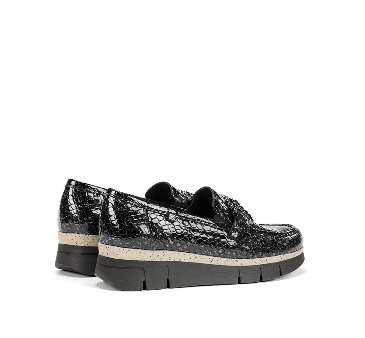 Fluchos India D9325 mocassini sportivi grigi donna