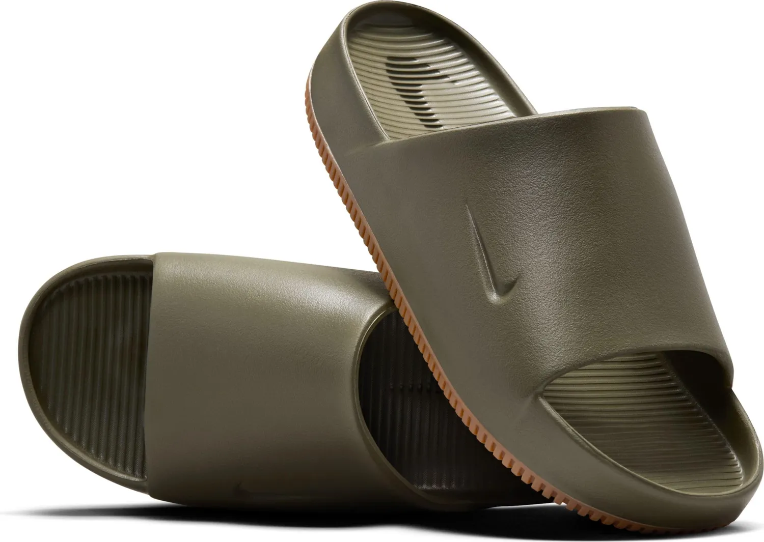Nike Calm ciabatte uomo olive  gum medium